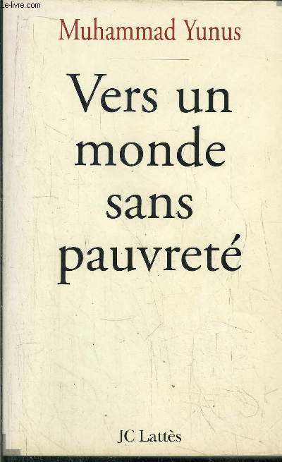 VERS UN MONDE SANS PAUVRETE