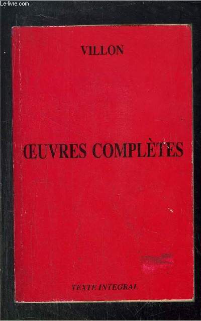 OEUVRES COMPLETES
