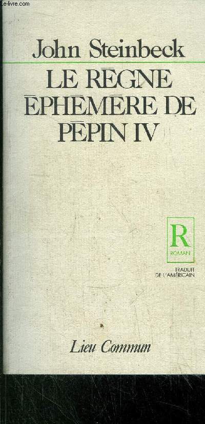 LE REGNE EPHEMERE DE PEPIN IV