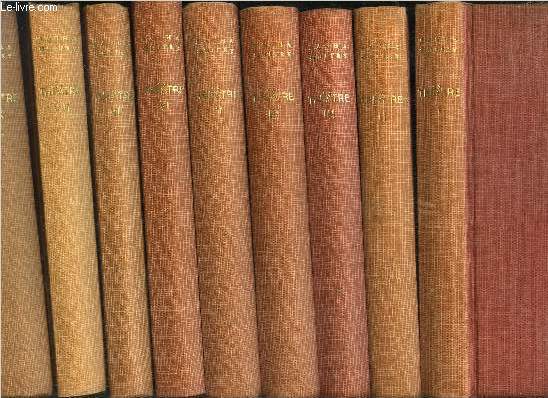 THEATRE - TOME I+II+III+IV+V+VI+VII+VIII+IX / TOME I Mon pre avait raison comdie en trois actes - TOME II Quadrille comdie en quatre actes - TOME III Nono Comdie en trois actes - TOME IV Frans hals ...