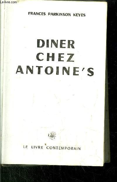 DINER CHEZ ANTOINE'S