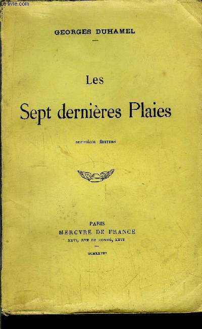 LES SEPT DERNIERES PLAIES