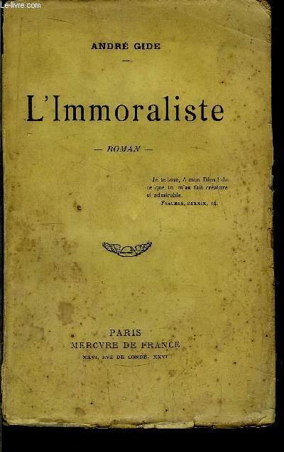 L'IMMORALISTE