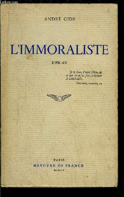 L'IMMORALISTE