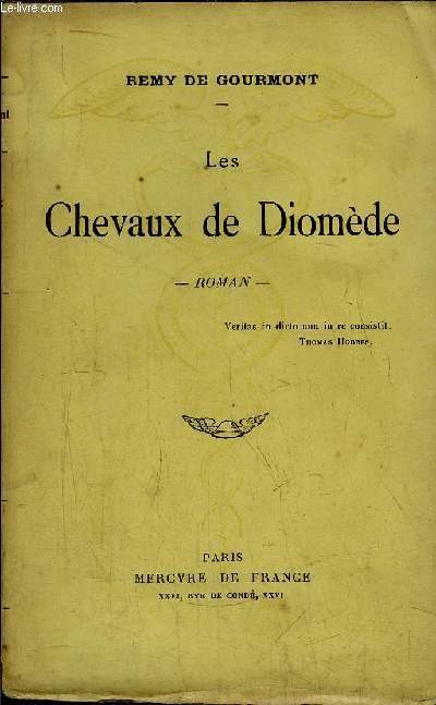 LES CHEVAUX DE DIOMEDE