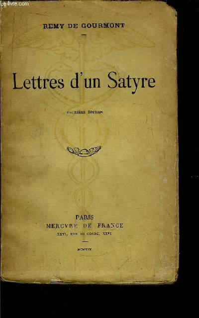 LETTRES D'UN SATYRE