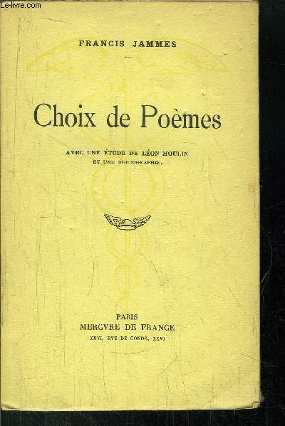 CHOIX DE POEMES