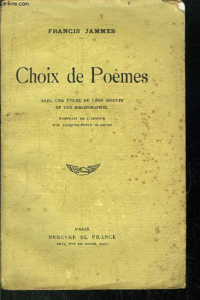 CHOIX DE POEMES