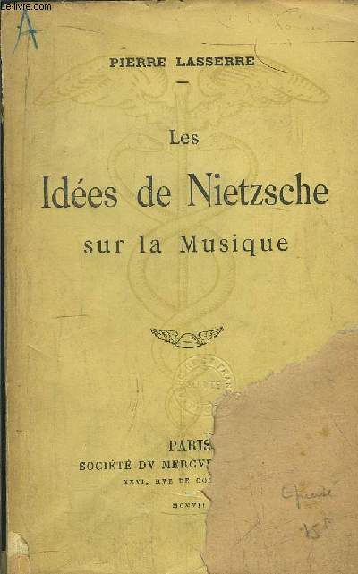 LES IDEES DE NIETZSCHE