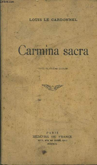 CARMINA SACRA