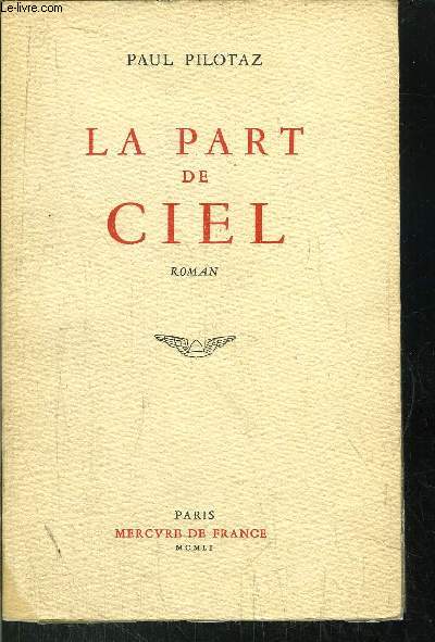 LA PART DE CIEL