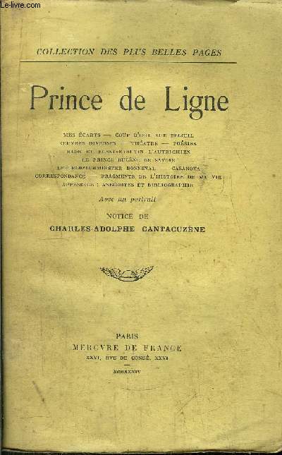 PRINCE DE LIGNE