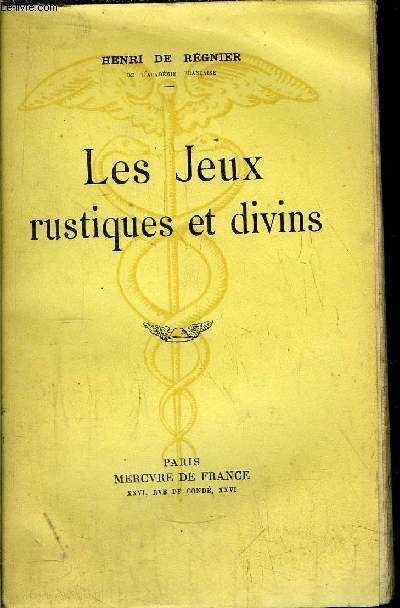 LES JEUX RUSTIQUES ET DIVINS