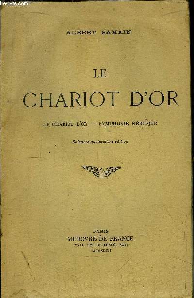 LE CHARIOT D'OR