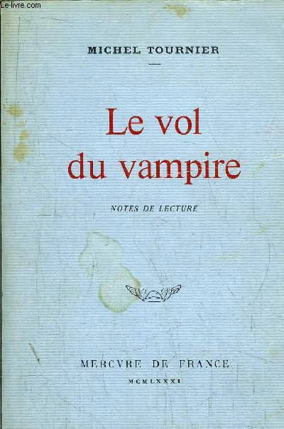 LE VOL DU VAMPIRE