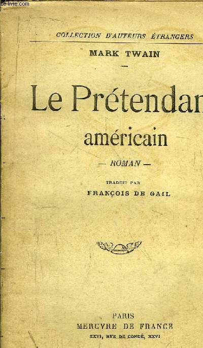 LE PRETENDANT AMERICAIN