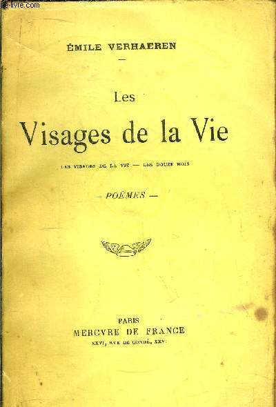 LES VISAGES DE LE VIE / SOMMAIRE : LES VISAGES DE LA VIE - LES DOUZE MOIS