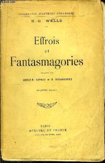 EFFROIS ET FANTASMAGORIES