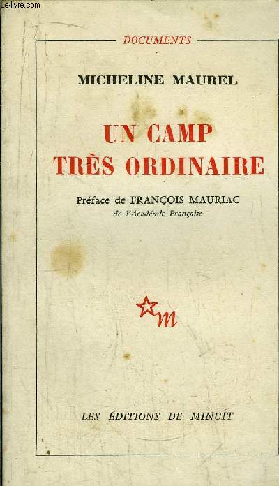 UN CAMP TRES ORDINAIRE