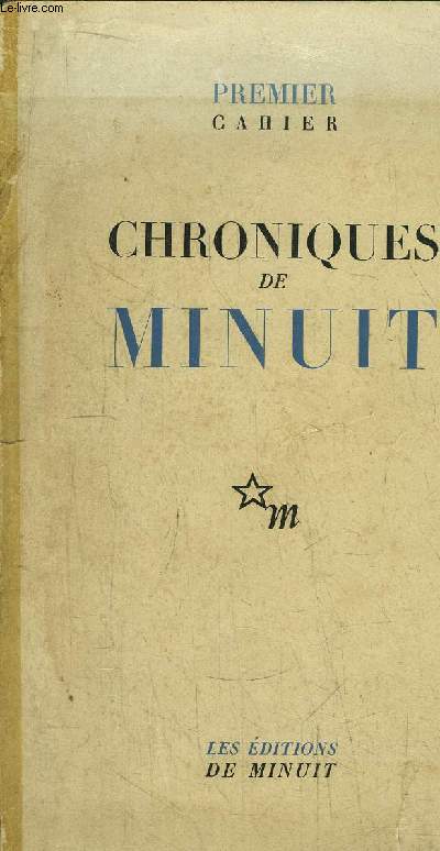 CHRONIQUES DE MINUIT