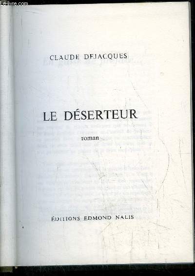 LE DESERTEUR