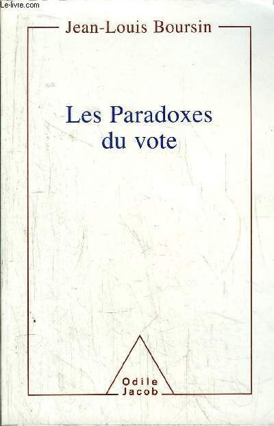 LES PARADOXES DU VOTE