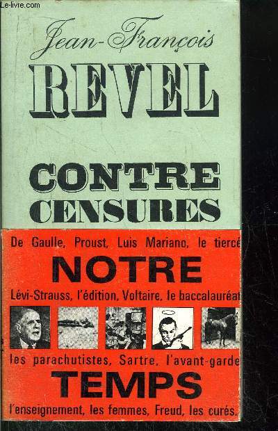 CONTRE CENSURES - POLITIQUE, RELIGION, CULTURE DE MASSE, ART ET CRITIQUE D'ART, ENSEIGNEMENT, AVANT-GARDE, PHILOSOPHIE ET SCIENCES HUMAINES - AUTEURS INCOMPRIS - ANTISEMISTISME