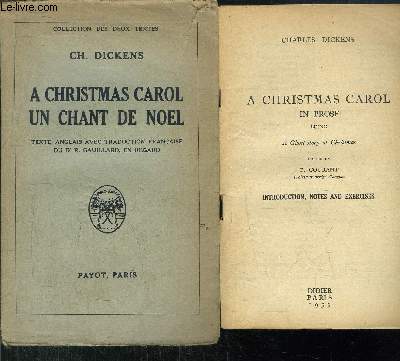 A CHRISTMAS CAROL UN CHANT DE NOEL
