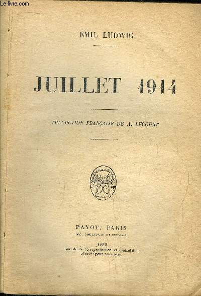 JUILLET 1914