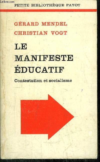 LE MANIFESTE EDUCATIF