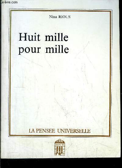 HUIT MILLE POUR MILLE