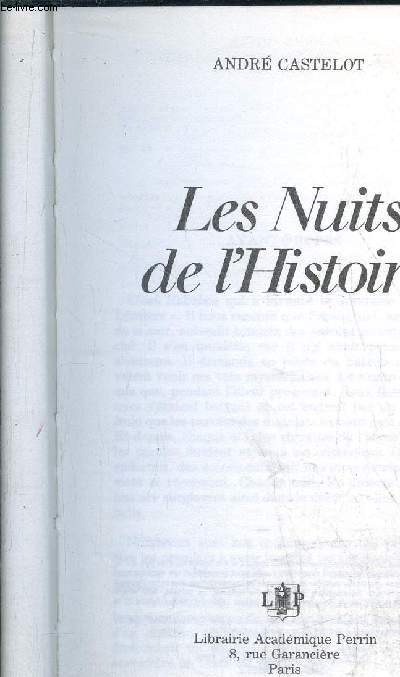 LES NUITS DE L'HISTOIRE