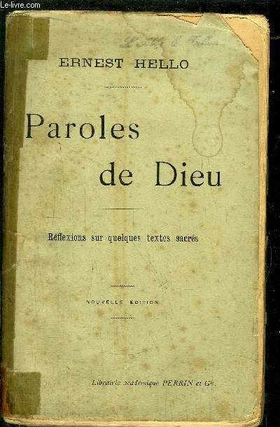 PAROLES DE DIEU