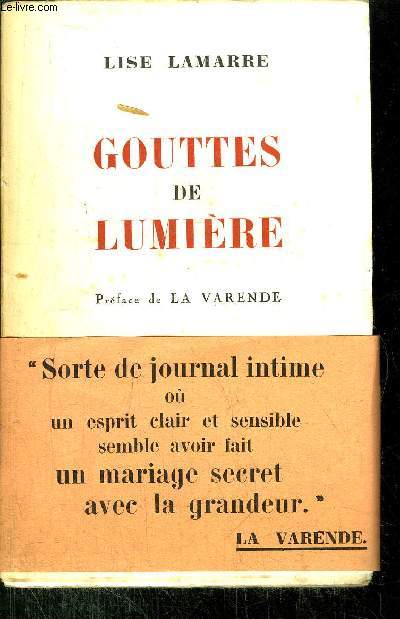 GOUTTES DE LUMIERE