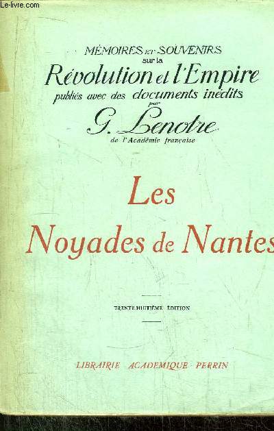 LES NOYADES DE NANTES