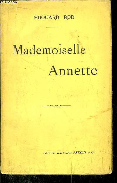 MADEMOISELLE ANNETTE