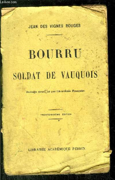 BOURRU SOLDAT DE VAUQUOIS