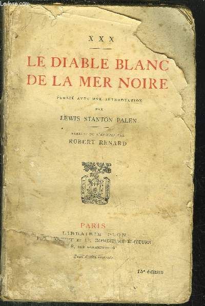 LE DIABLE BLANC DE LA MER NOIRE