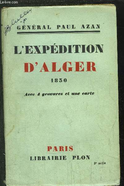 L'EXPEDITION D'ALGER 1830