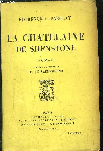 LA CHATELAINE DE SHENSTONE