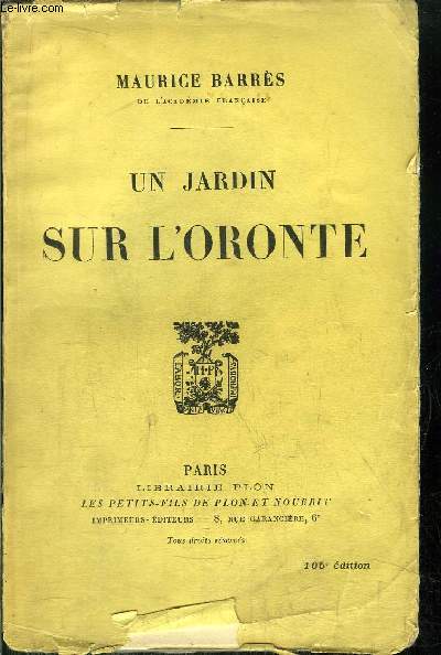 UN JARDIN SUR L'ORONTE