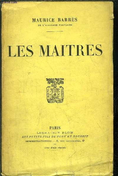 LES MAITRES