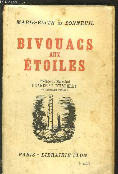 BIVOUACS AUX ETOILES