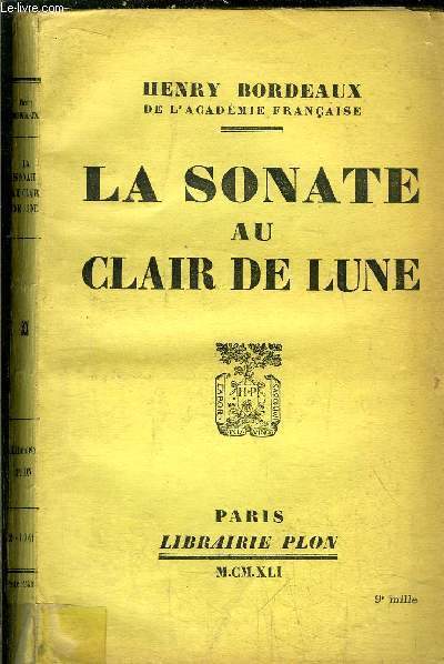 LA SONATE AU CLAIR DE LUNE