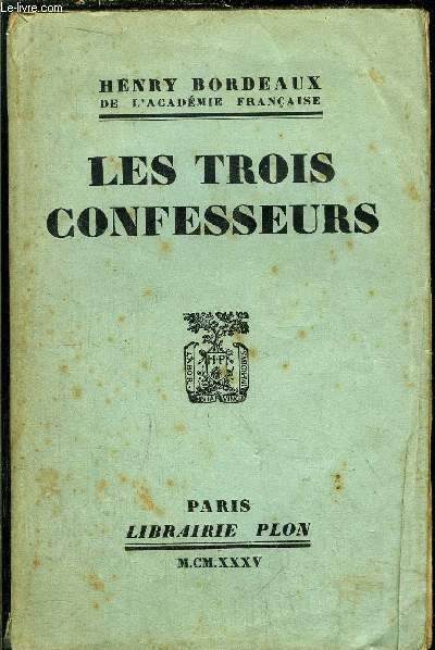 LES TROIS CONFESSEURS
