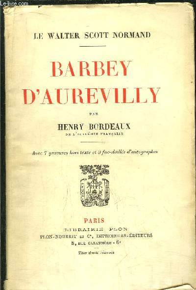 BARBEY D'AUREVILLY