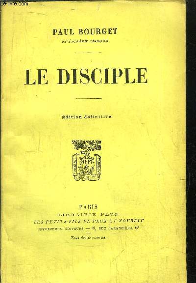 LE DISCIPLE