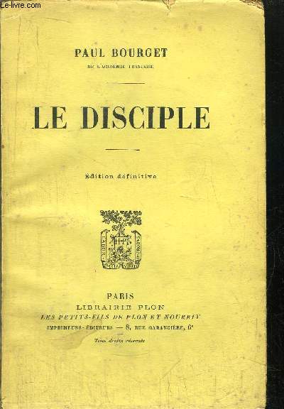LE DISCIPLE