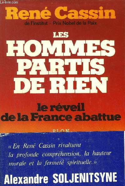 LES HOMMES PARTIS DE RIEN