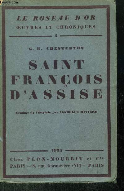 SAINT FRANCOIS D'ASSISE